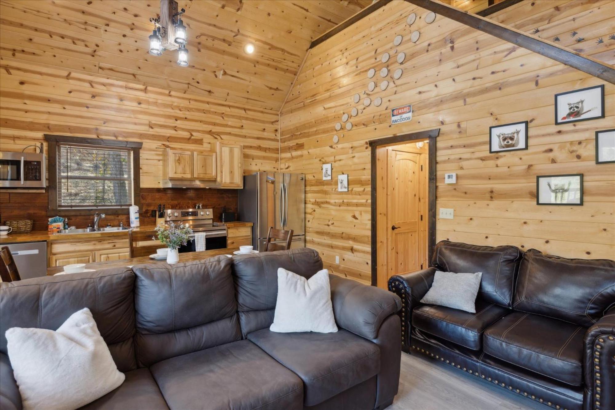 Lazy Raccoon Cabin Starkeytown Esterno foto