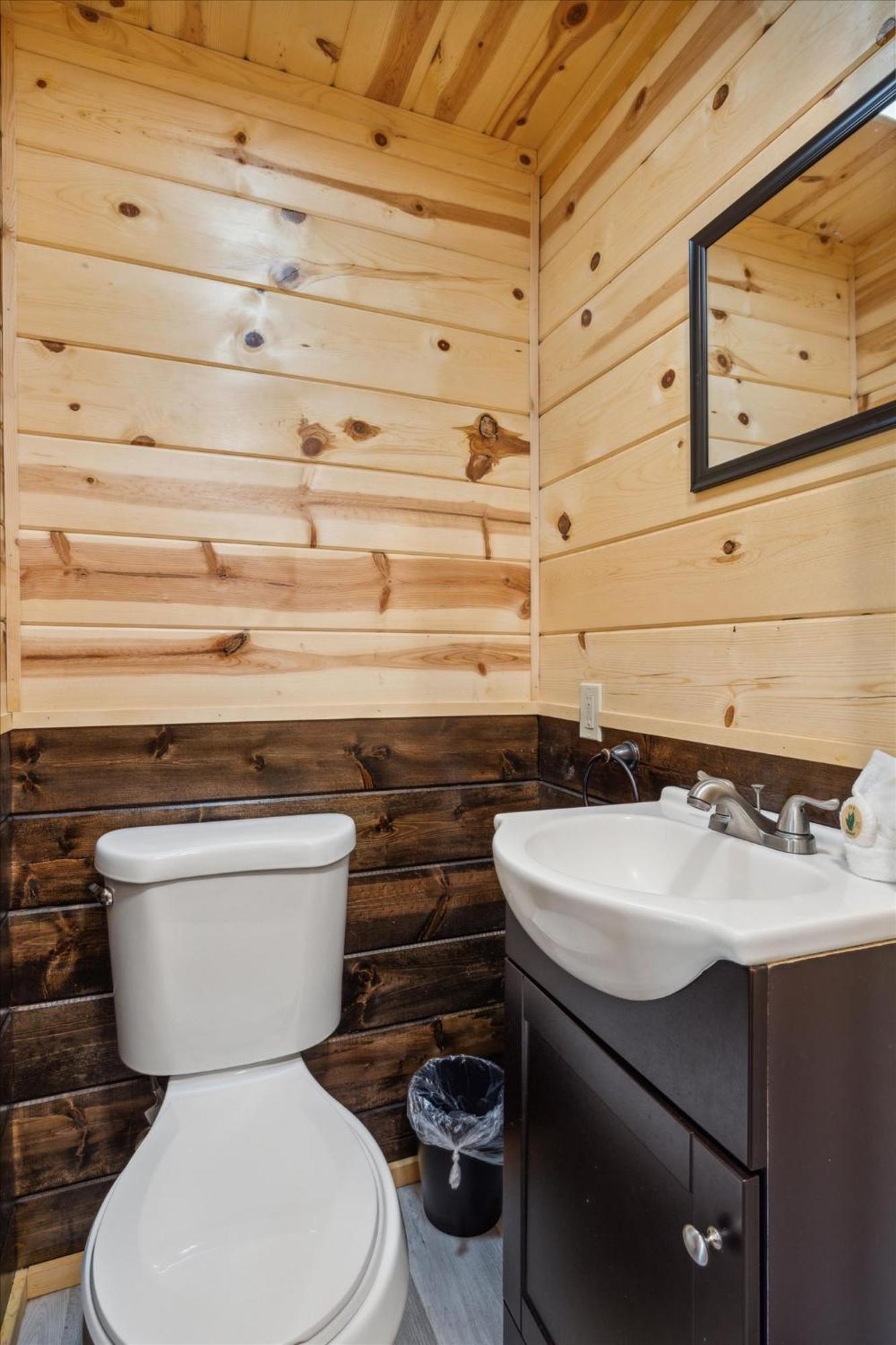 Lazy Raccoon Cabin Starkeytown Esterno foto