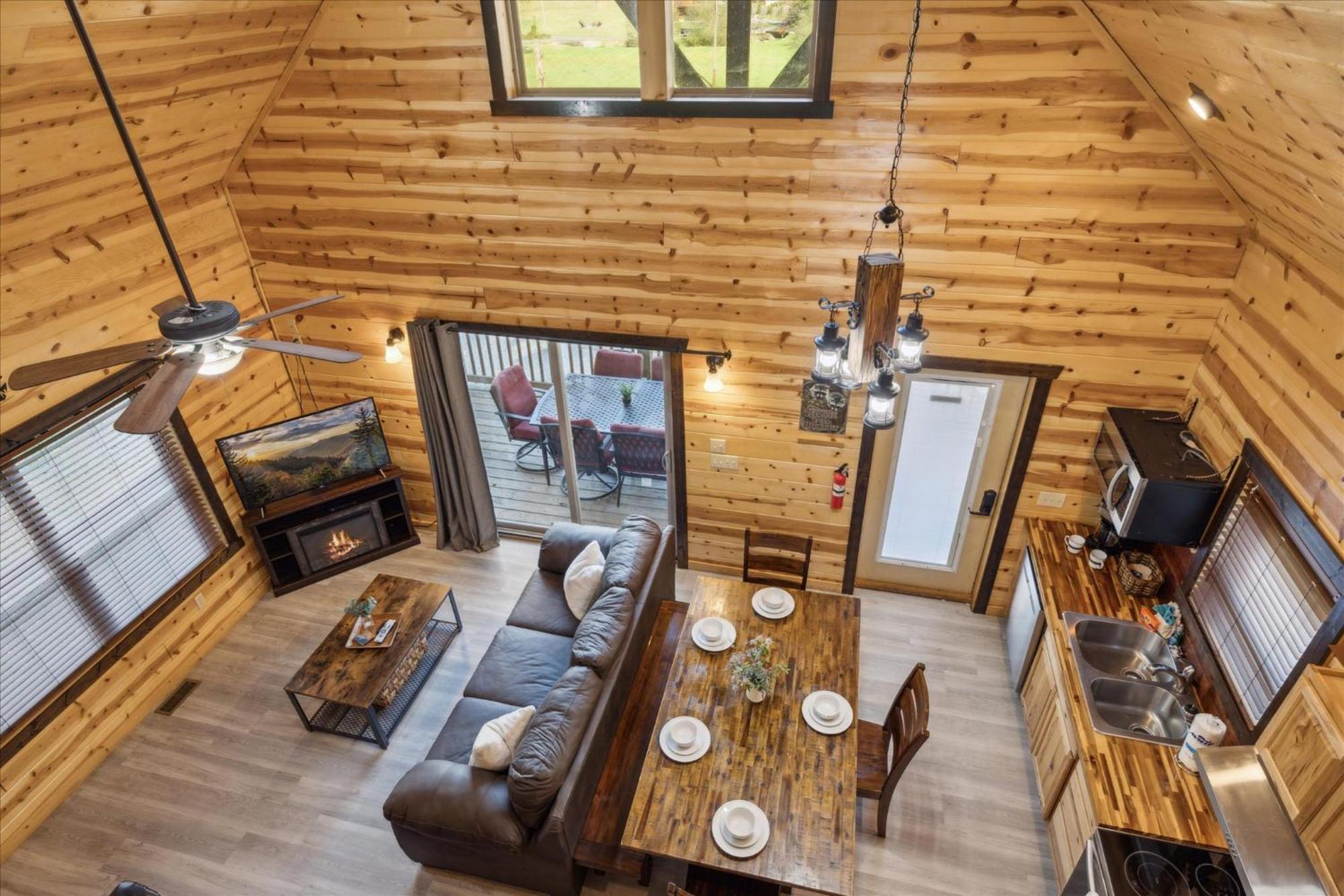 Lazy Raccoon Cabin Starkeytown Esterno foto