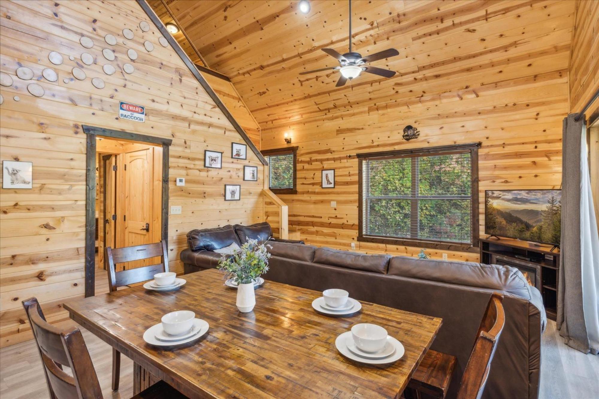 Lazy Raccoon Cabin Starkeytown Esterno foto