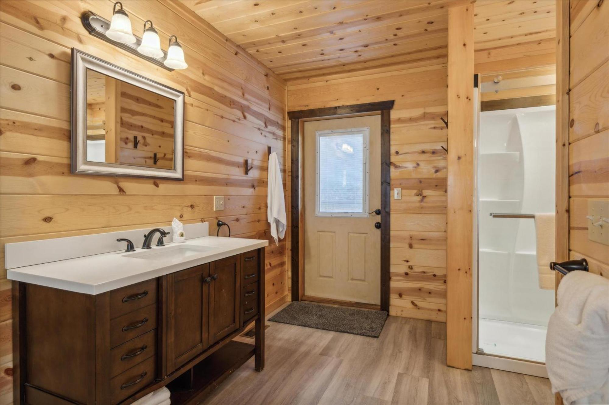 Lazy Raccoon Cabin Starkeytown Esterno foto
