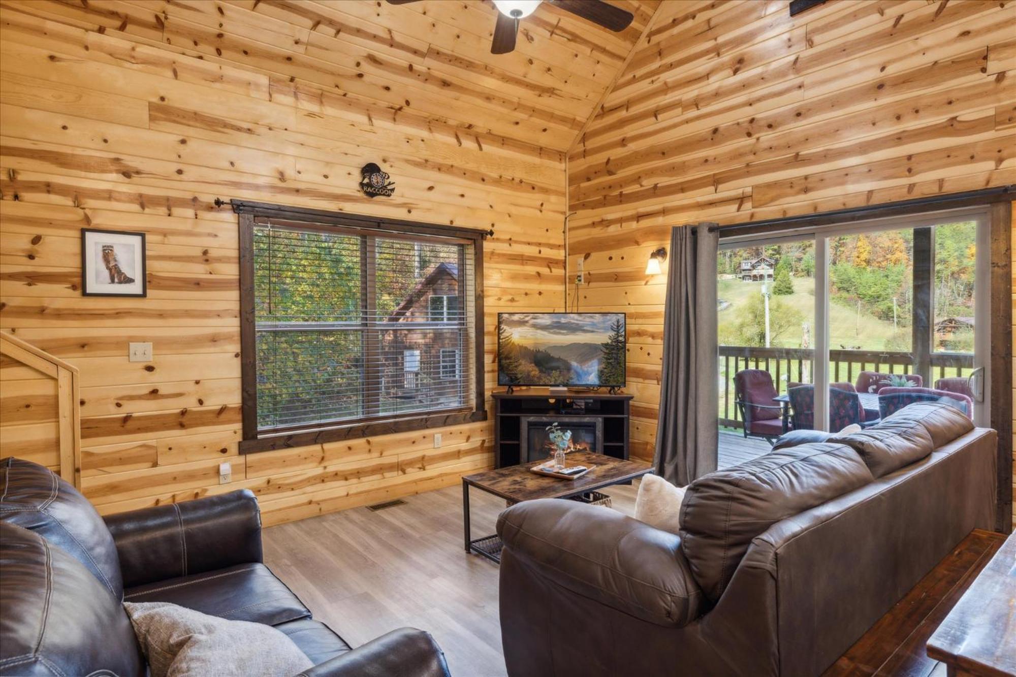 Lazy Raccoon Cabin Starkeytown Esterno foto